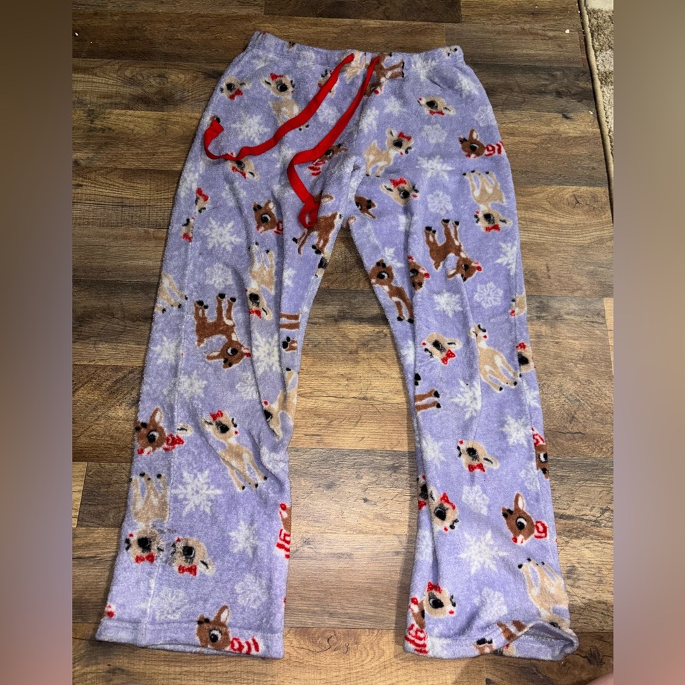 Rudolph Christmas pajama pants